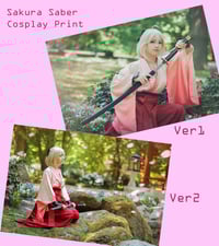 Sakura Saber cosplay print