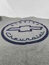 Image 3 of  genuine Chevrolet Heather grey crew neck t-shirt