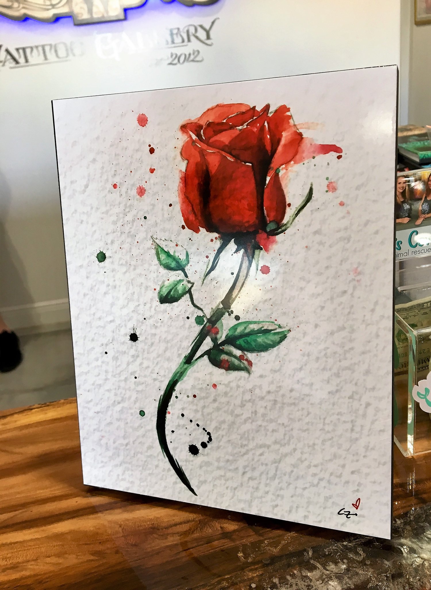 Image of Watercolor Rose