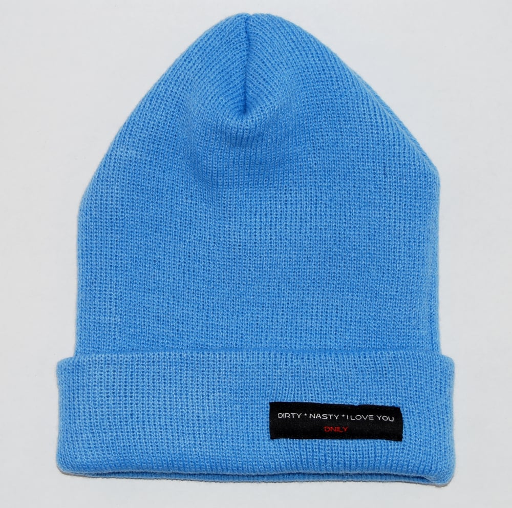 Image of DNILY "AMERICAN MADE" SKY BEANIE
