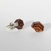 Dragon Scale Stud Earrings