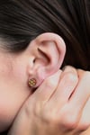 Flower of Life Stud Earrings