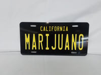 Image 1 of Vintage California marijuana license plates