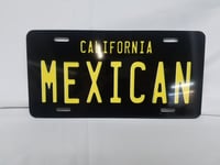 Image 1 of Vintage California Mexican license plate