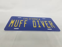 Image 2 of  vintage California muff diver license plate