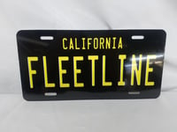 California vintage California vintage fleetline license plate