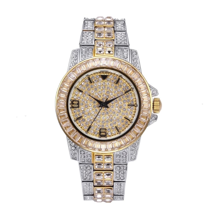 Image of Baguette Diamond Cz Watch