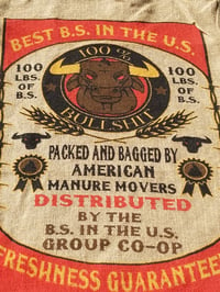 Image 2 of No bull shit Burlap Bag 