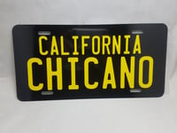 Image 1 of California Chicano license plates