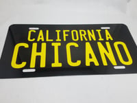 Image 3 of California Chicano license plates