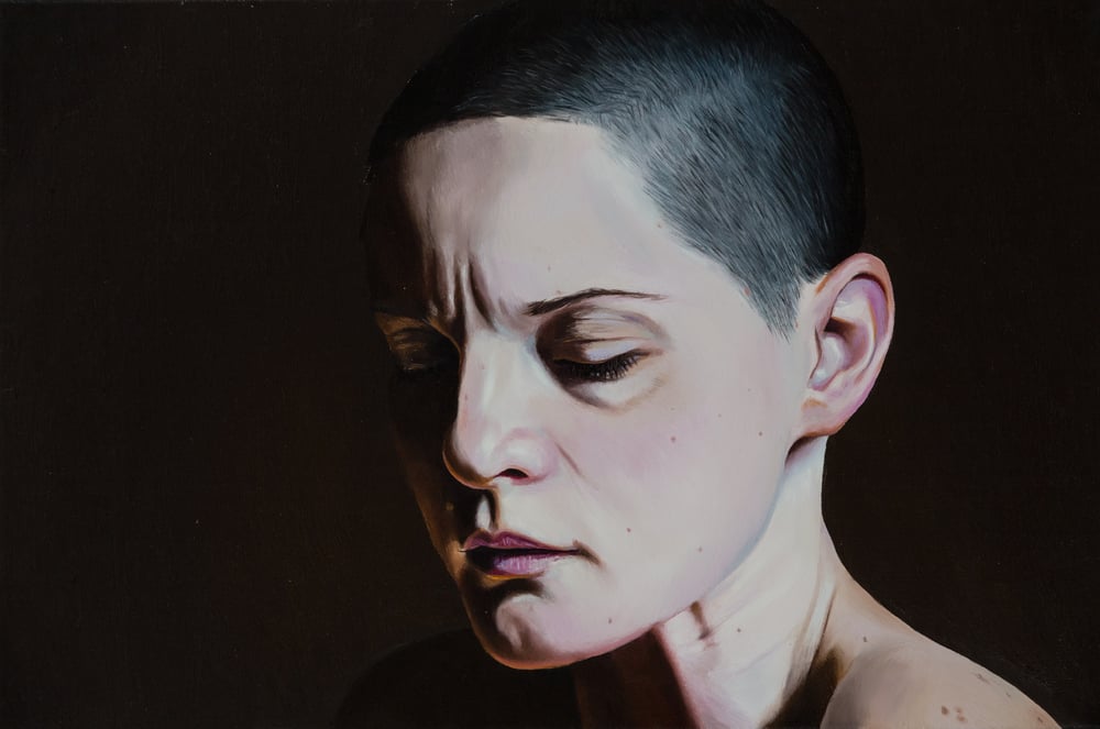Image of Claudia Kaak, Untitled (Series 5, Nr 7), Oil on canvas, 40 x 60 cm, 2017.