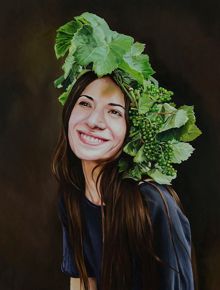 Image of Claudia Kaak, Untitled (Series 20, Nr. 2), Oil on canvas, 80 x 60 cm, 2017.