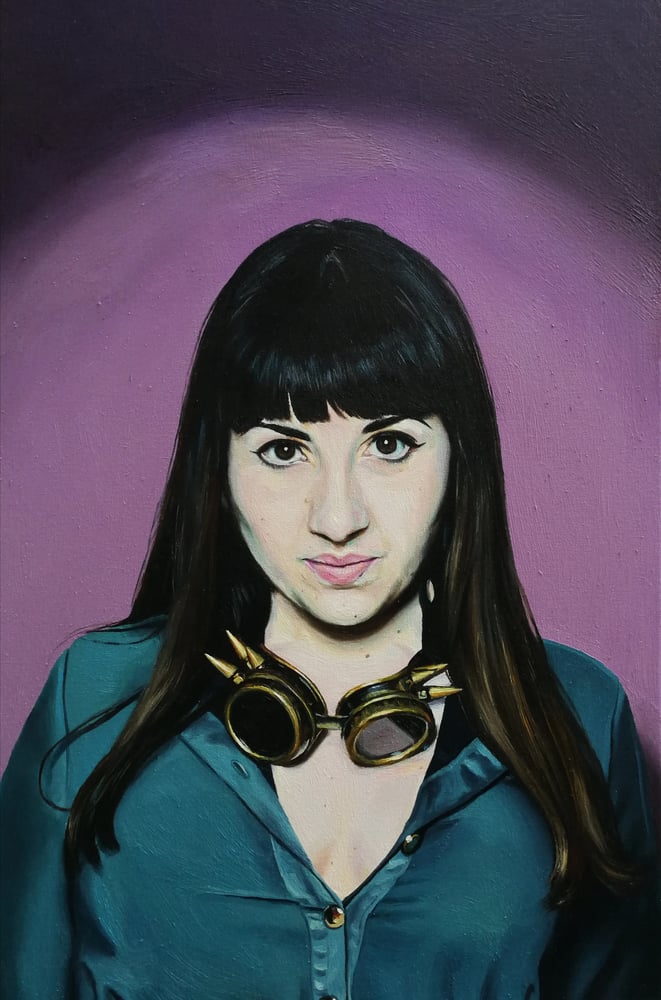 Image of Claudia Kaak, Untitled (Series 5, Nr 5), Oil on canvas, 60 x 40 cm, 2017.