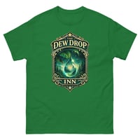 Image 1 of Dew Drop Inn & Saloon Unisex T-Shirt | Vintage Bar Graphic Tee | Rustic Western Tavern Shirt