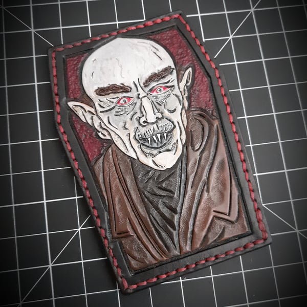 Image of "Nosferatu Vampire" - Coffin Card Wallet