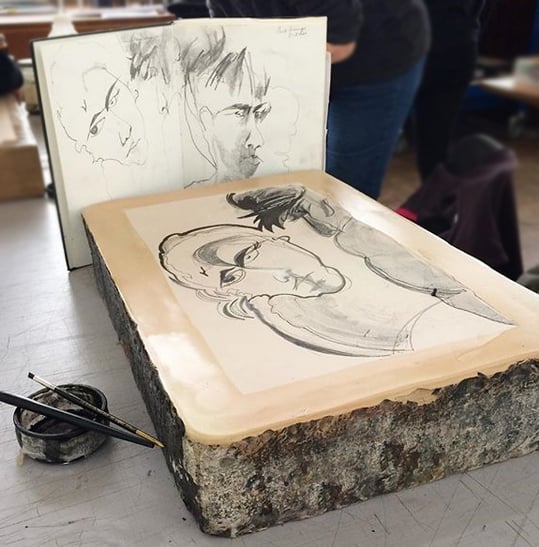 Image of Stone Lithography Weekend Course 30th & 31st March