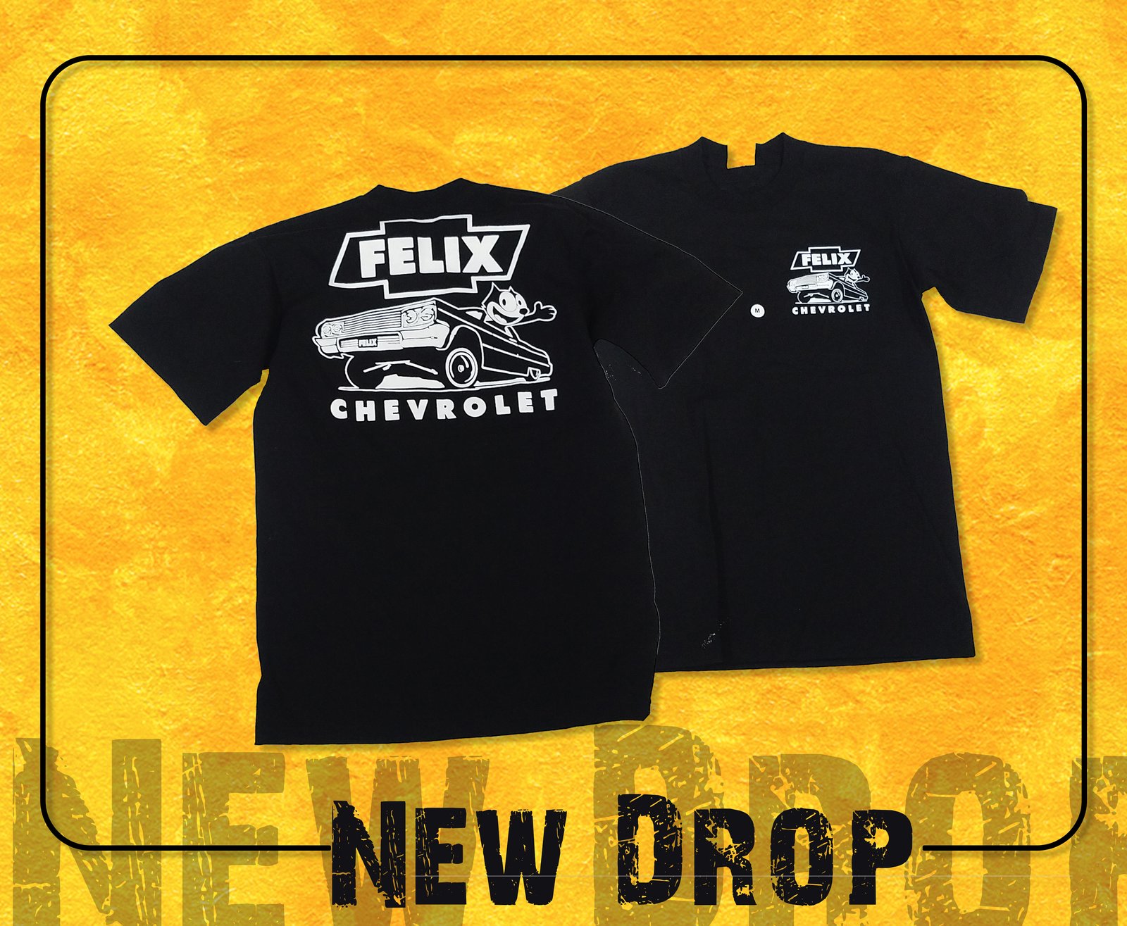 felix the cat chevrolet shirt