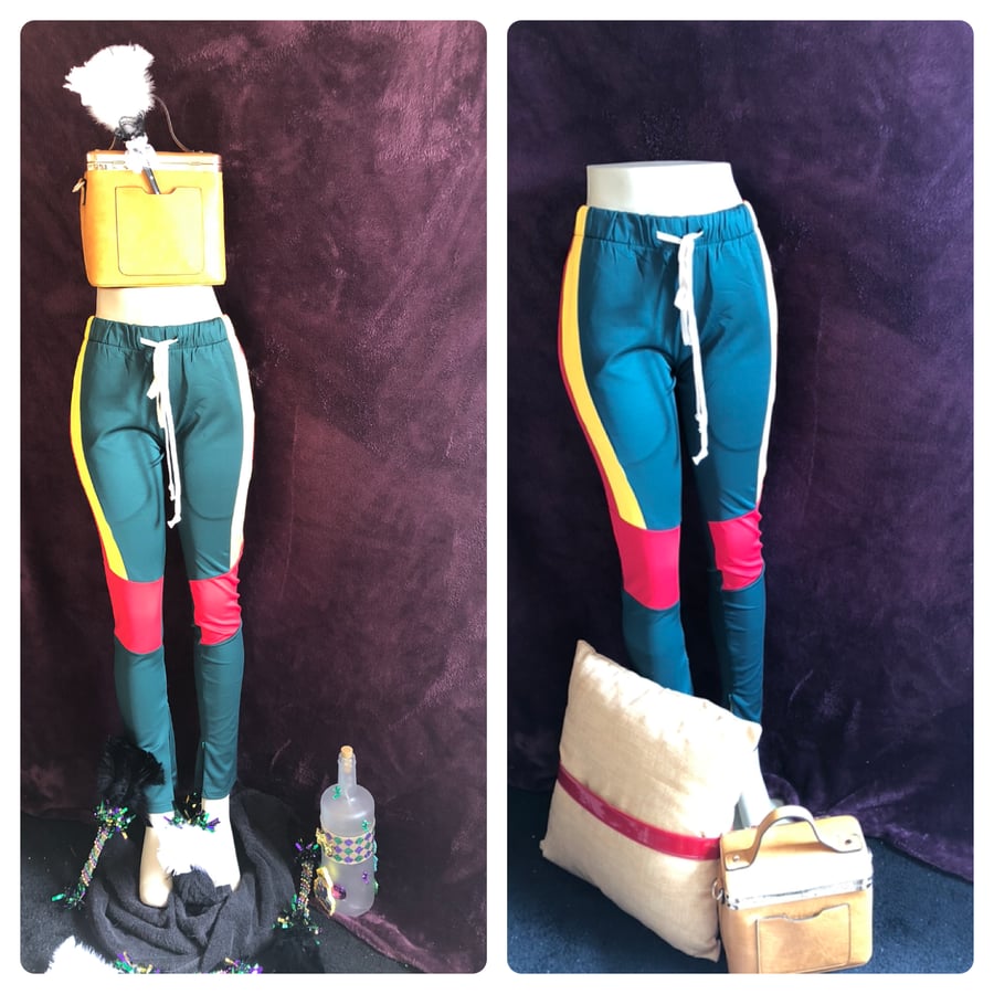 Image of Dress me up or down joggers ( multi-colored )