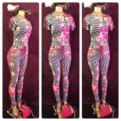 Image of Cozy pink lounge set