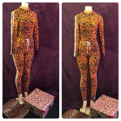 Image of Original cheetah lounge set