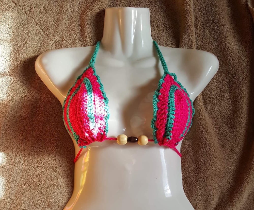 Image of Crochet bikini top 