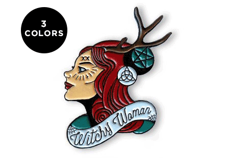 Image of Witchy Woman Enamel Pins