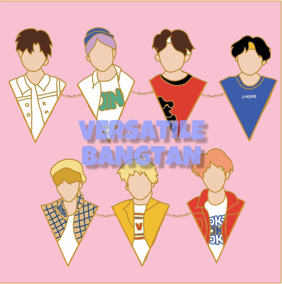 Image of Versatile Bangtan Pins Individual