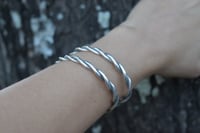 Image 2 of Twisted Sterling Cuff