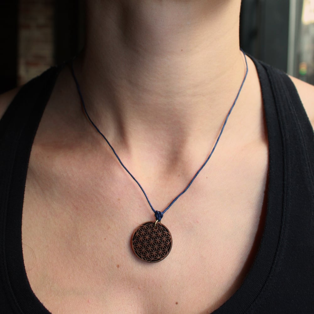 Image of Flower of Life Necklace