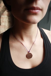 Image 2 of Flower of Life Necklace