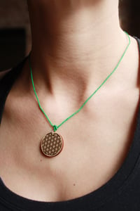 Image 3 of Flower of Life Necklace
