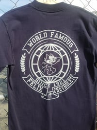 Image 4 of World famous Felix Chevrolet dealership t-shirt