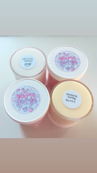 Image of 4 4.5oz slime pack