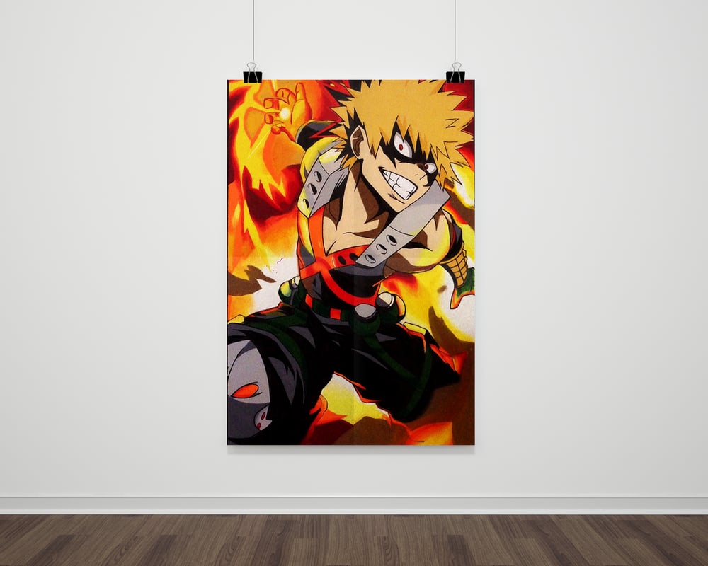 Image of Katsuki Bakugou Handmade Drawing