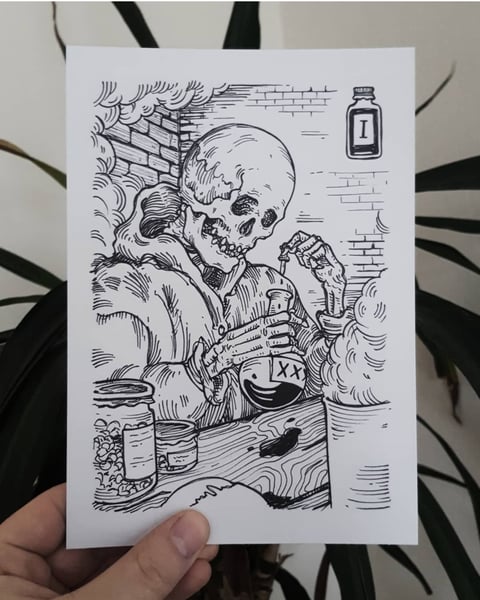 Image of POISON print