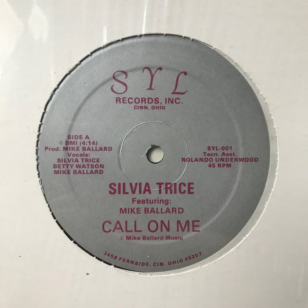 Image of Silvia Trice - Call On Me (SOLD OUT)