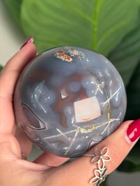 Image 2 of MOZAMBIQUE SWAZI AGATE SPHERE B