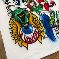 Image 4 of 1 of 1 airbrush mashup tee : XL 
