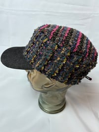 Image 5 of PINK KNIT PAINTERS CAP