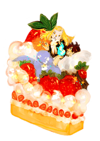 Image 2 of sweet like pie - castlevania trio charm-