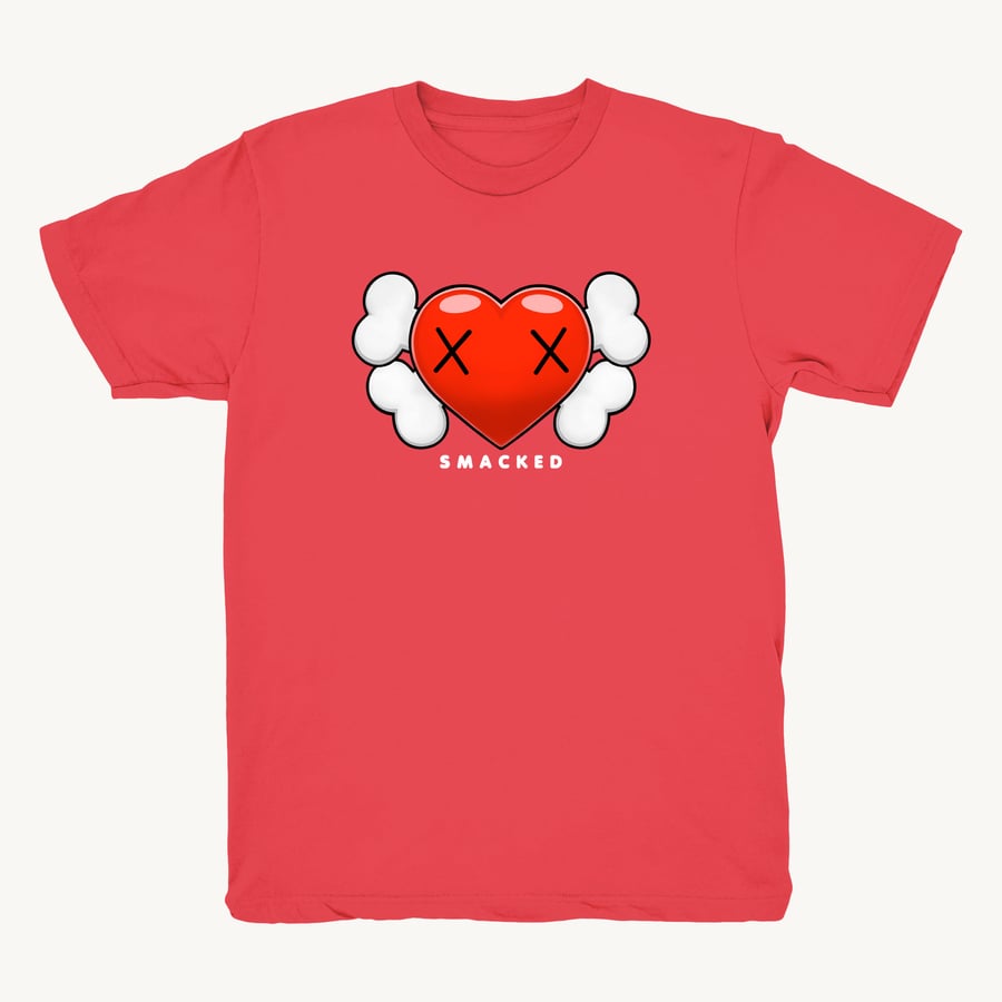 Image of “SMACKED HEART” VALENTINES DAY Collection 2019 Red