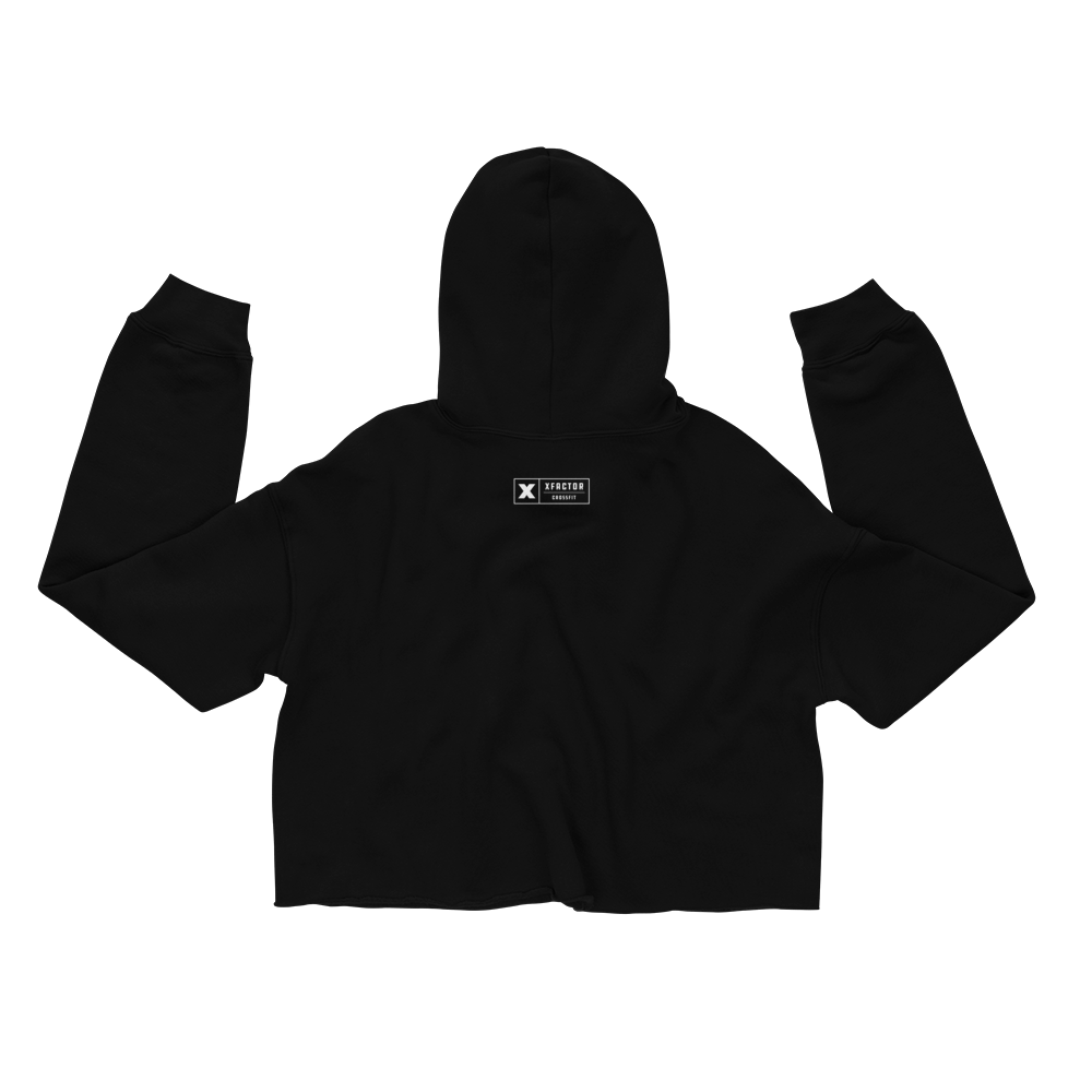 Image of Crop Hoodie F/W 18 - Black