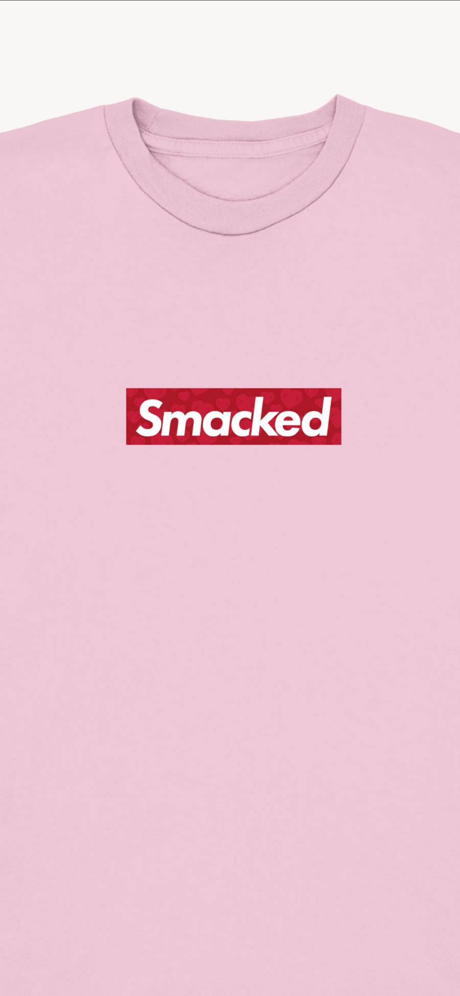 Image of “SMACKED HEART BOX LOGO” VALENTINES DAY Collection 2019 Pink 