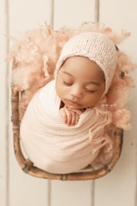 Image 2 of Chiffon Ribbon Edge Bonnet