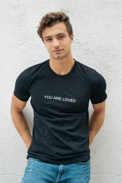 Image of You Are Loved Shirt - Black