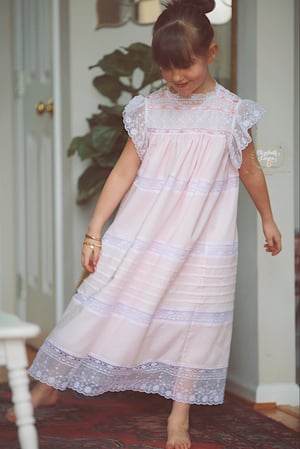 Image of Carlyle English Netting Heirloom Dress 