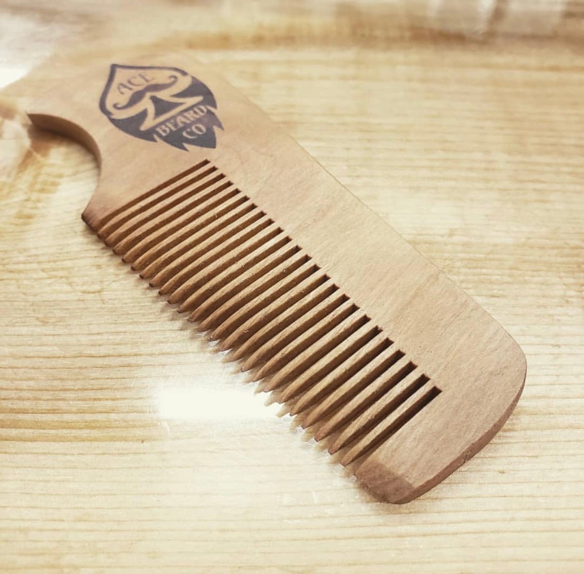 Image of Beard Comb - Standard Logo