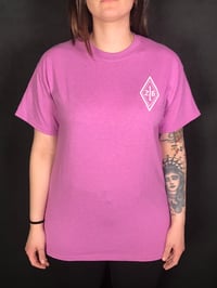 Image 1 of Pink Skull Logo Tee (white)