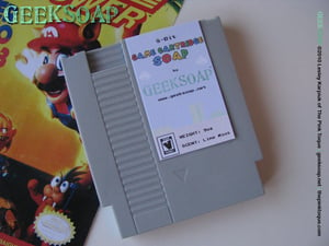 Image of 8-Bit Game Cartridge GEEKSOAP