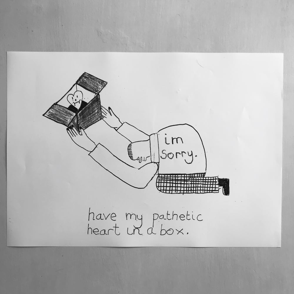 Image of ‘Pathetic Heart’ A3 print